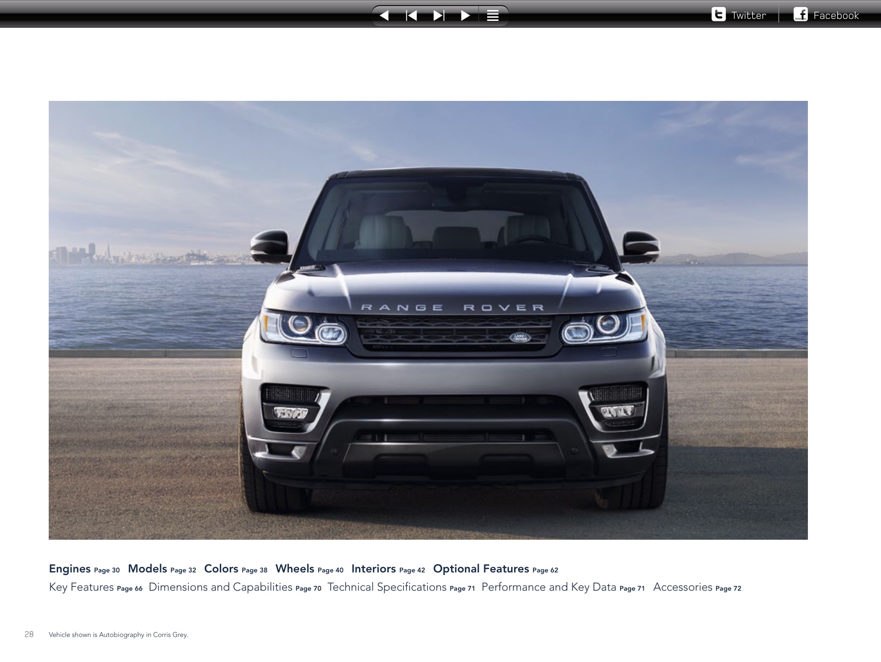2014 Range Rover Sport Brochure Page 21